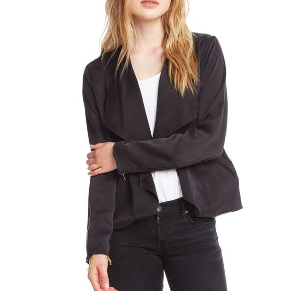 NWT chaser faux suede jacket